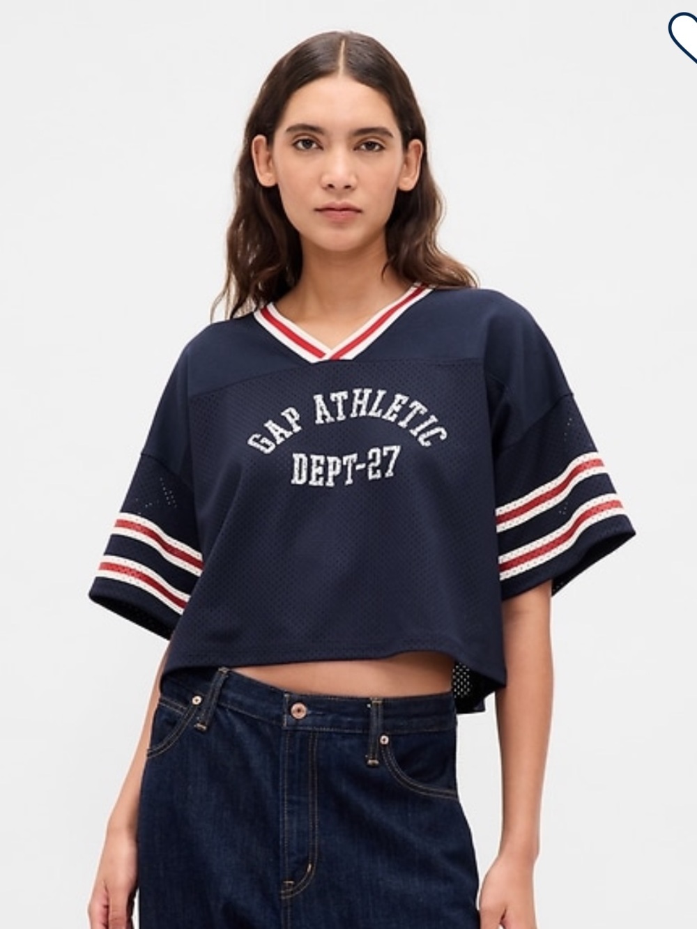 GAP Organic Cotton Cropped Jersey Tee